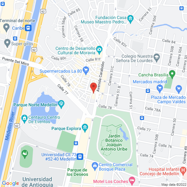 Mapa de El Rincon De Los Bordados