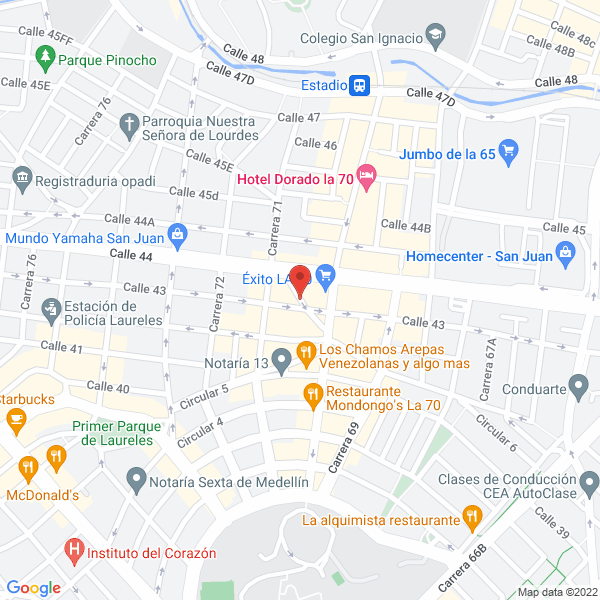 Mapa de El Taller Del Acrílico