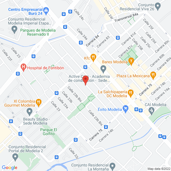 Mapa de Electrocom Sas