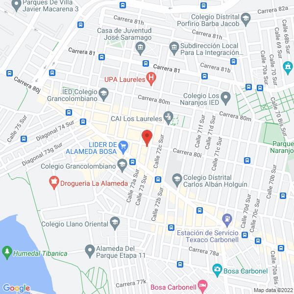 Mapa de Depósito De Metales Y Reciclaje Jr S.A.S.