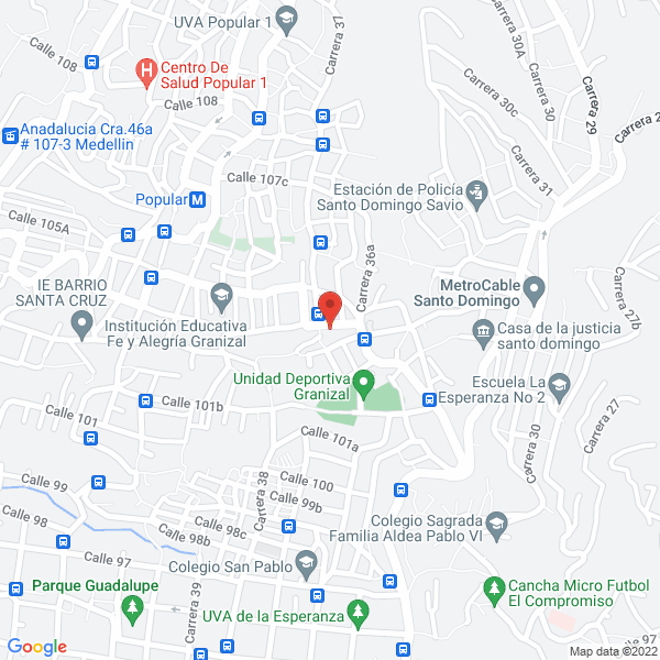 Mapa de Depósito Chucho