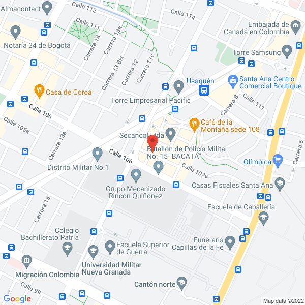 Mapa de Deprotec Ltda