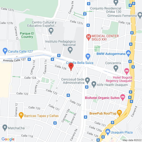 Mapa de Desarrollos Comerciales Al Grano Y Cía. S. En C. A