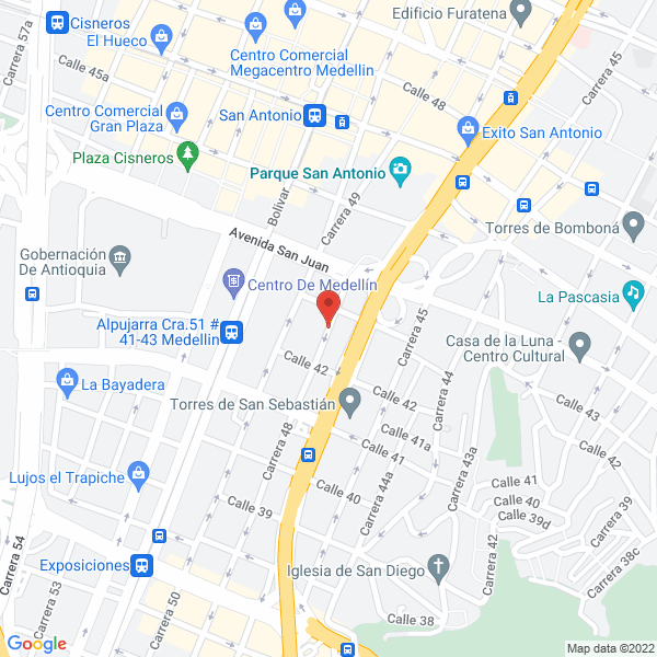 Mapa de Ebanisteria Ledy