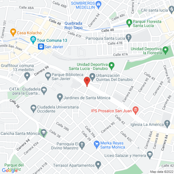 Mapa de Ebanistería Y Carpintería Oscar Muñoz