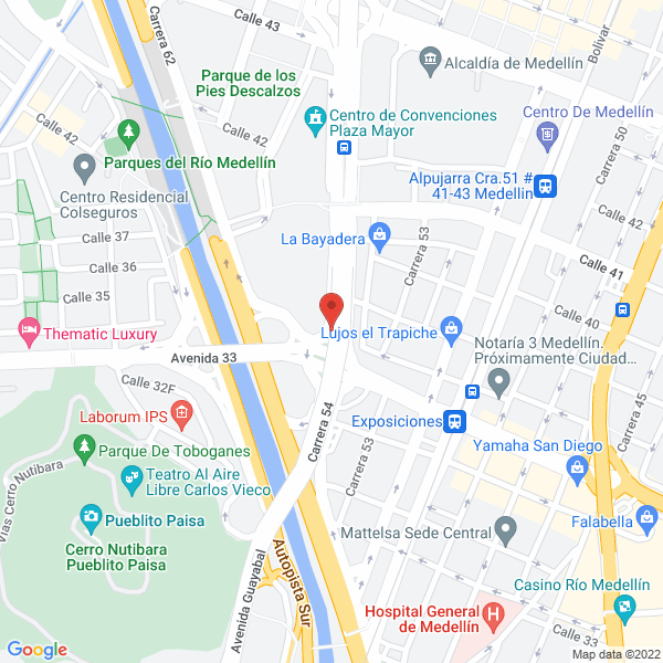 Mapa de Ebanistería El Viejo Baúl