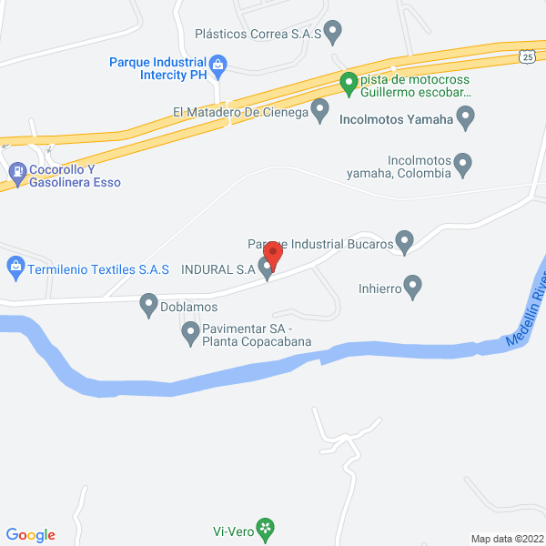 Mapa de Bloques Indural S.A.