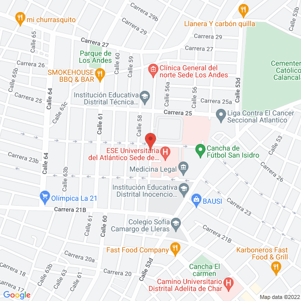 Map of Echeverry Orozco Rubén Darúo