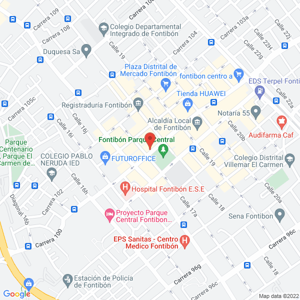 Mapa de Ecoambientales E.U.
