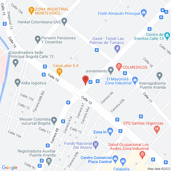 Mapa de Ecocaiman S.A.S.