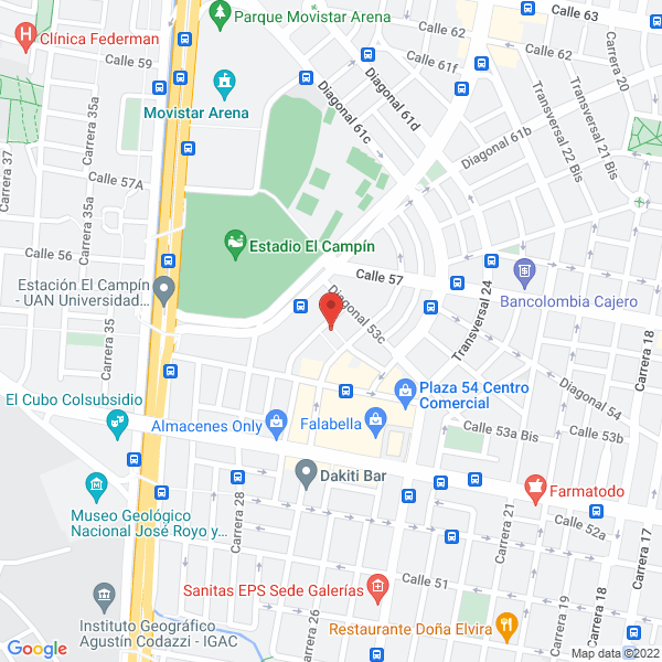 Mapa de Ecogerencia Ltda.