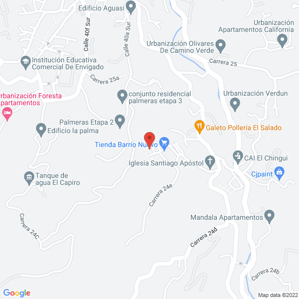 Mapa de Ecoparque Granja La Catedral