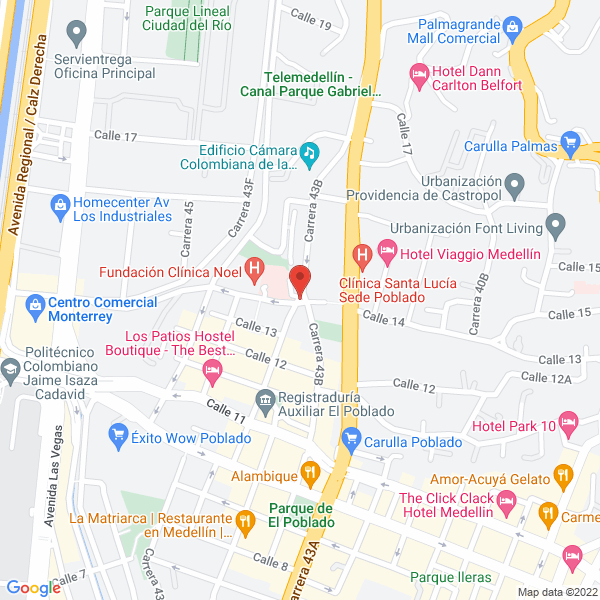 Mapa de Edenia Network