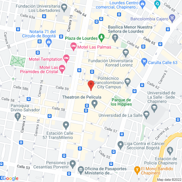 Mapa de F & D Ltda.