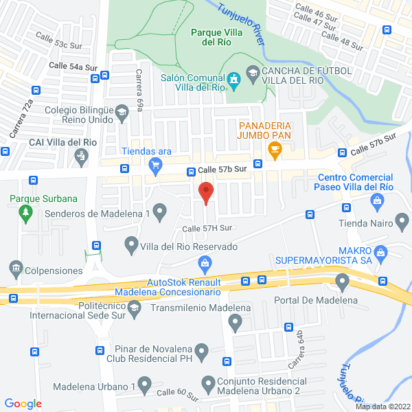 Mapa de F Ip Sistemas De Colombia S.A.S.