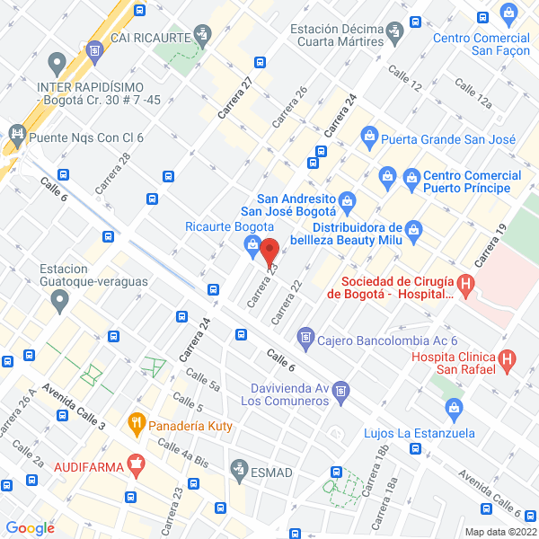 Mapa de F S Eventos S.A.S.