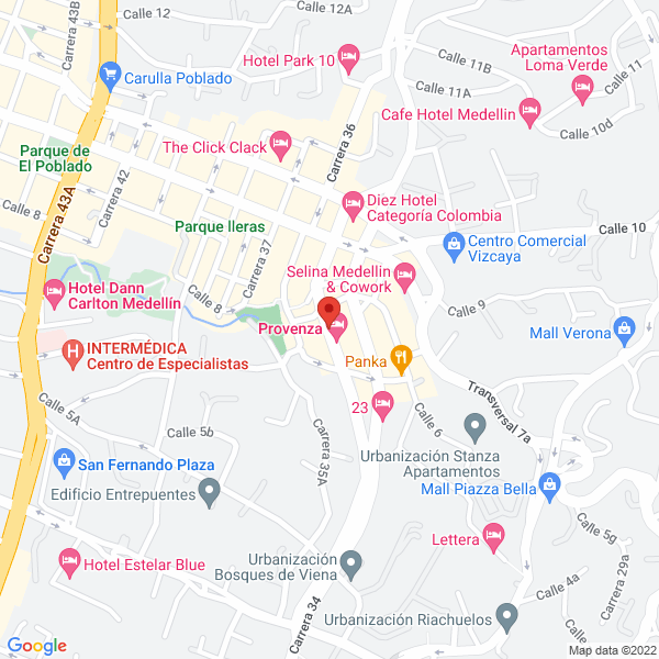 Mapa de F.X. Ltda.
