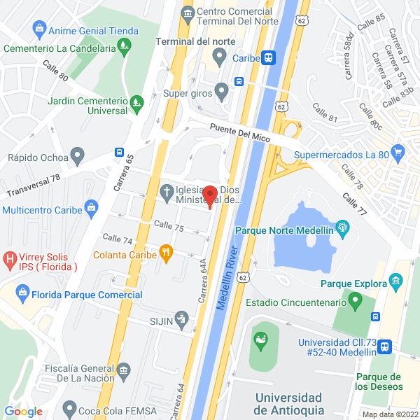 Mapa de Fameltec Industrial S.A.S.