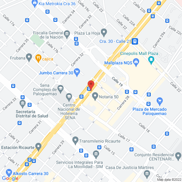 Mapa de Farma Yepes