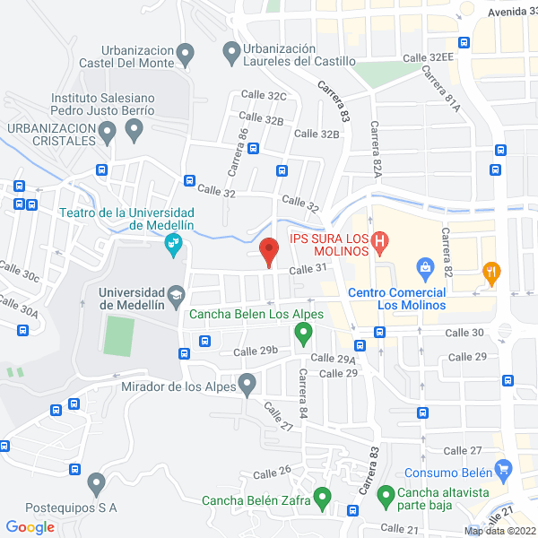 Mapa de Estramed S.A.S.