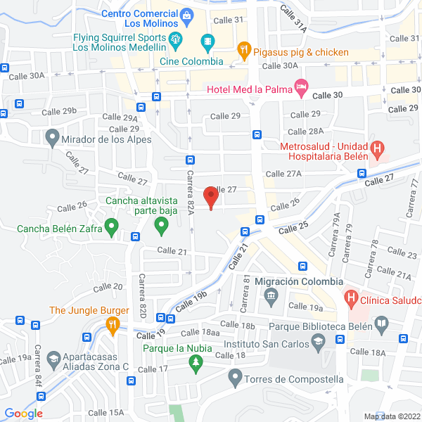 Mapa de Fast Fit Center
