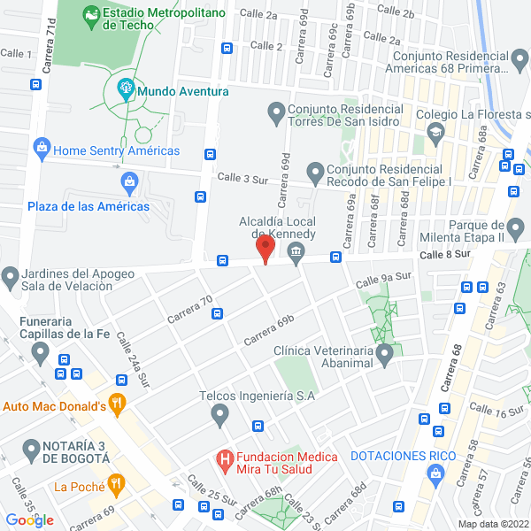 Mapa de Fatplast Ltda.