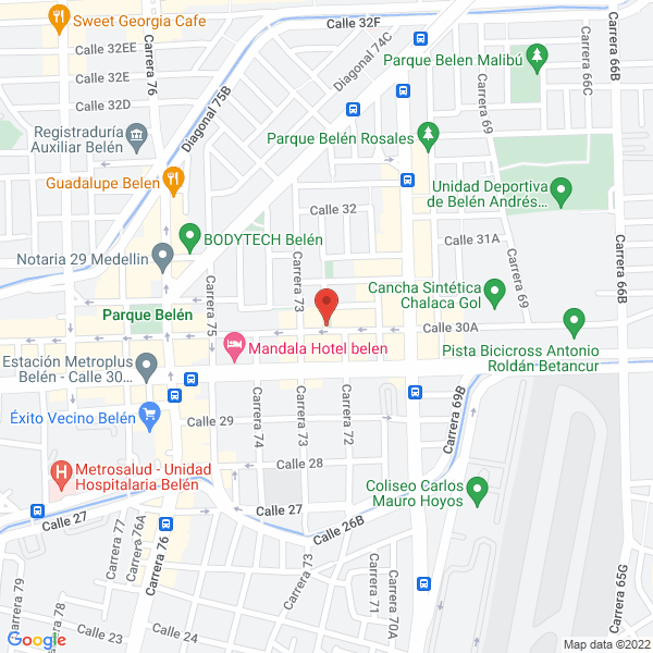 Mapa de Felisa Zambrano Administraciones