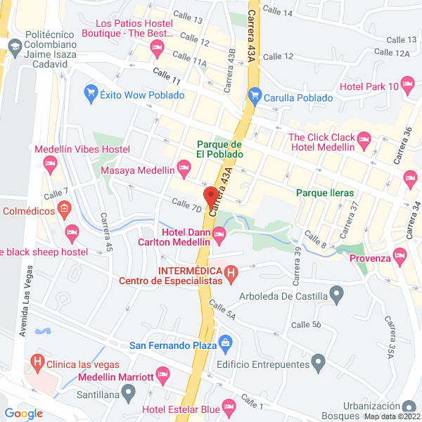 Mapa de Fenavi