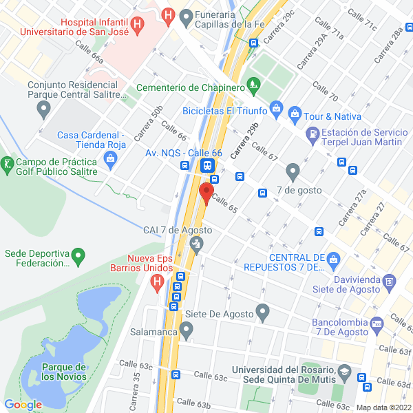 Mapa de Fermarautos - Carruca Ltda.
