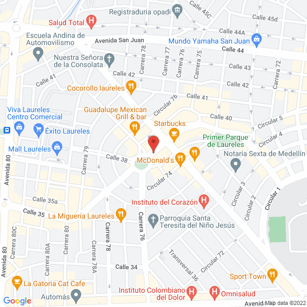 Mapa de Fernando Antonio Ruda Castro Plomeria