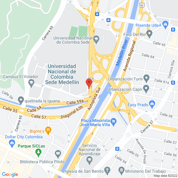 Mapa de Ferre-Eléctricos La Chispa