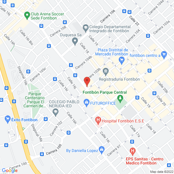 Mapa de Ferreelectricos De La 17