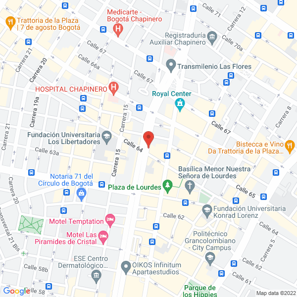 Mapa de Ferregás De La 64