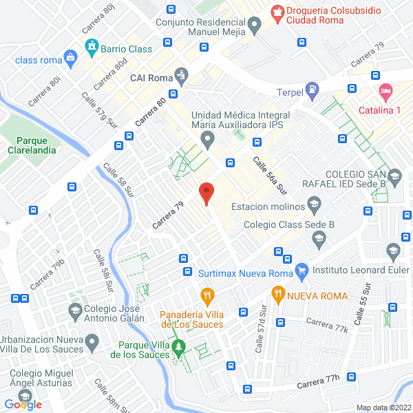Mapa de Ferregor