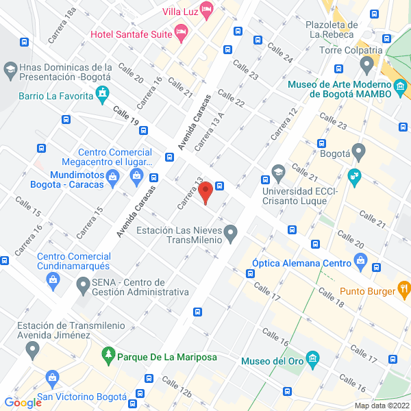 Mapa de Ferreléctricos Del Centro Ltda.