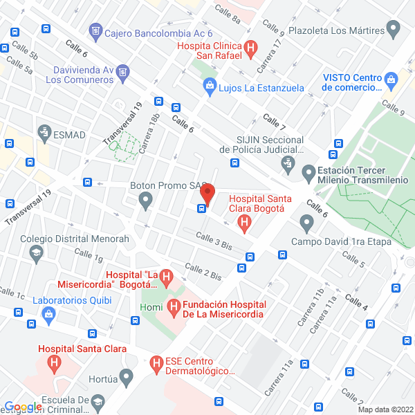 Mapa de Ferretería Dicafer Ltda.