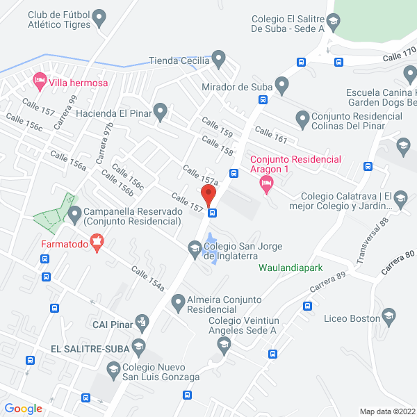 Mapa de Ferreteria Discovery Home
