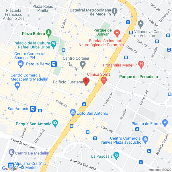 Mapa de Ferretería Don Fulano