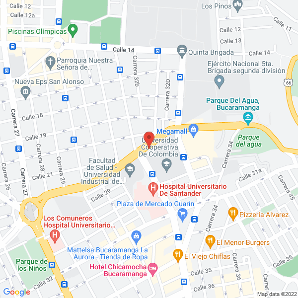 Map of Entra Ltda.
