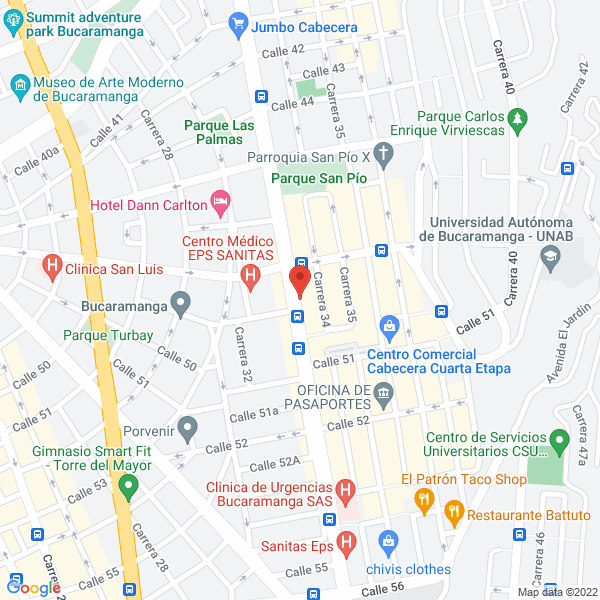 Map of Entre Redes