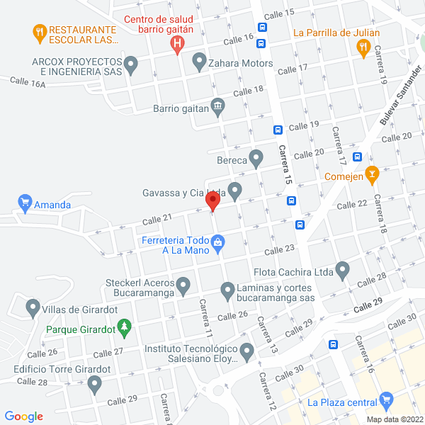 Map of Farymaq Ltda.