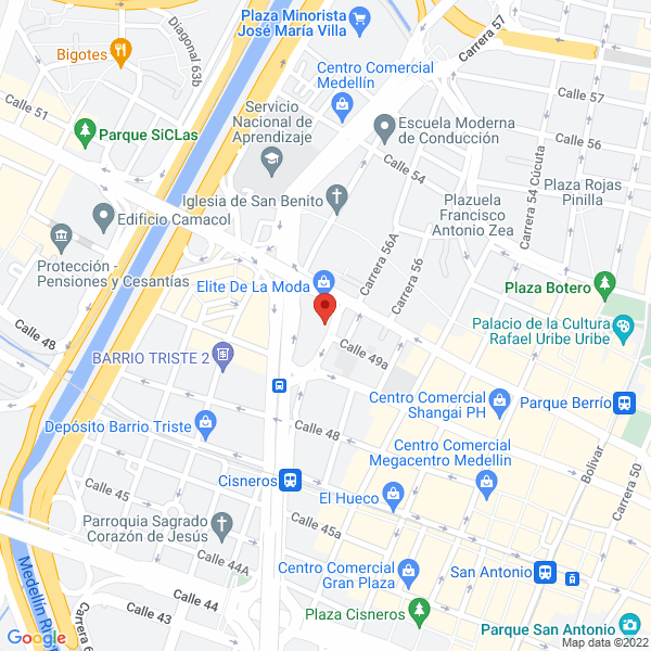 Mapa de Fashion Littles S.A.S