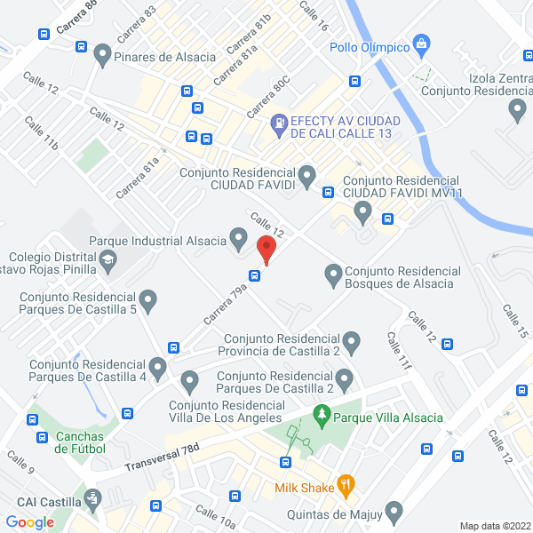 Mapa de Fcg Asesor Seguros