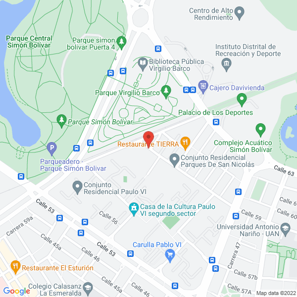 Mapa de Felipe Lara & Cía.