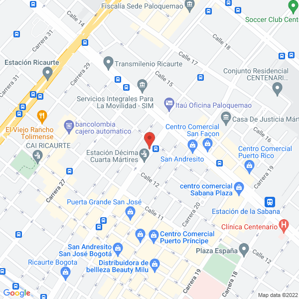 Mapa de Fereniples Ltda.