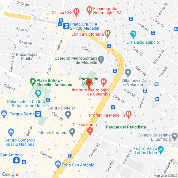Mapa de Ferretería Alvarez Bello Vidriera Y Marquetería