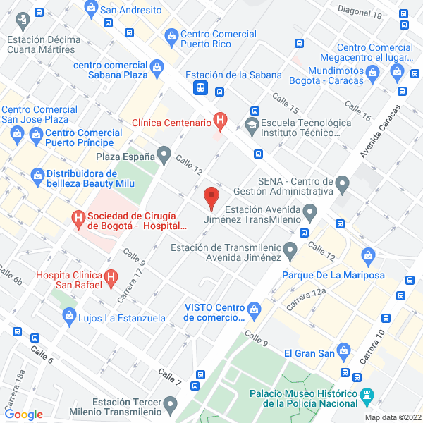 Mapa de Ferretería Aponte