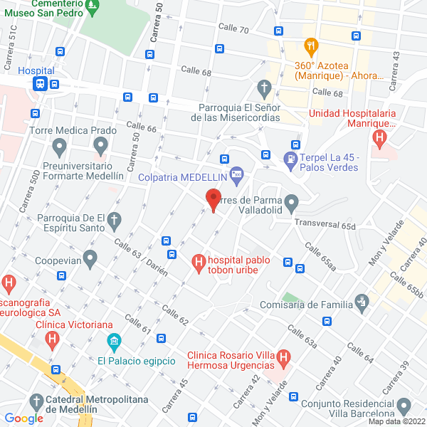 Mapa de Ferreteria C.B Y C.B