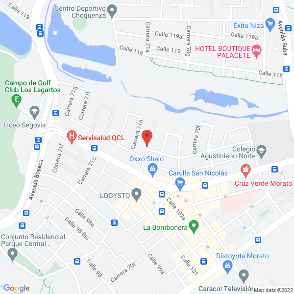 Mapa de Emmeg Solutions S.A.S.