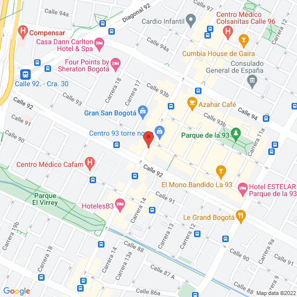 Mapa de Brostirico